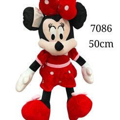 MASKOTKA PLUSZOWY MINIE CZERWONE DLA DZIECI 50CM.