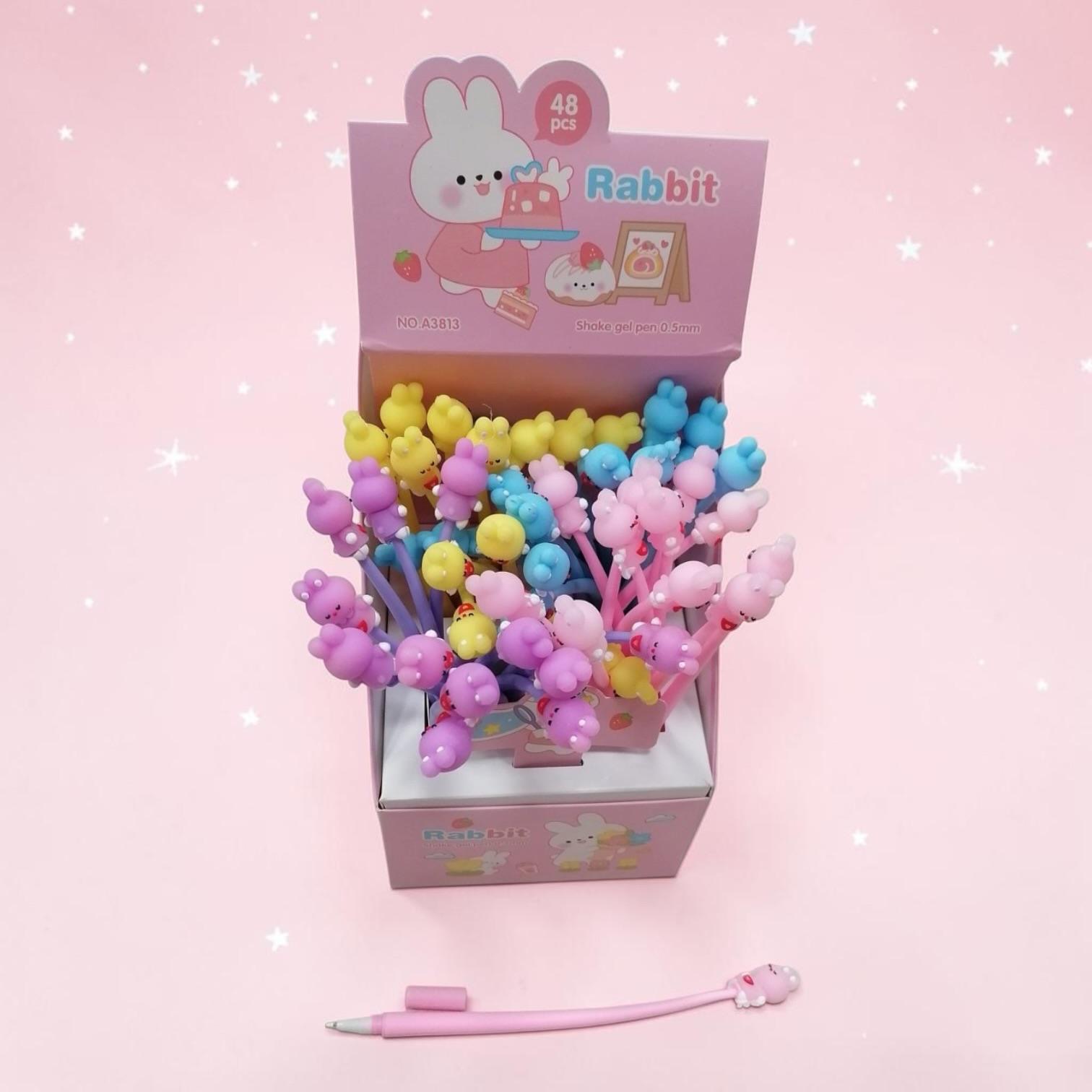 DŁUGOPISY KRÓLIK DLA DZIECI DO SZKOŁY.