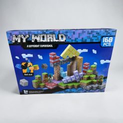 KLOCKI MAGNETYCZNE MY WORLD 168 ELEMENTÓW.