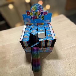 SPRĘŻYNKA KOLOROWA MAGICZNA 15CM GRA DLA DZIECI.