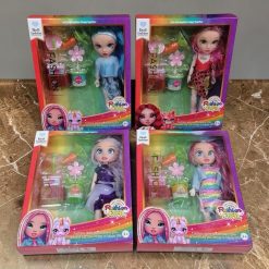 ZESTAW LALKA CUTE FASHION GIRL DLA DZIECI.