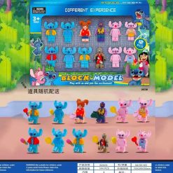 ZESTAW FIGURKI STITCH 12PCS DLA DZIEC.