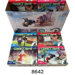 ZESTAW KLOCKI ZOOTOPIA 8W1 DLA DZIECI.