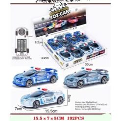 ZABAWKA AUTO POLICE ŚWIATŁO DŻWIĘK DLA DZIECI.