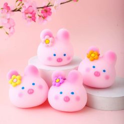 GNIOTKI ANTYSTRESOWE ŚWINKA SAKURA DLA DZIECI.