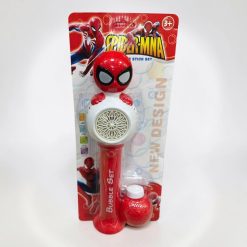 PISTOLET AUTOMAT SPIDER-MAN DO BAŃKI MYDLANA.