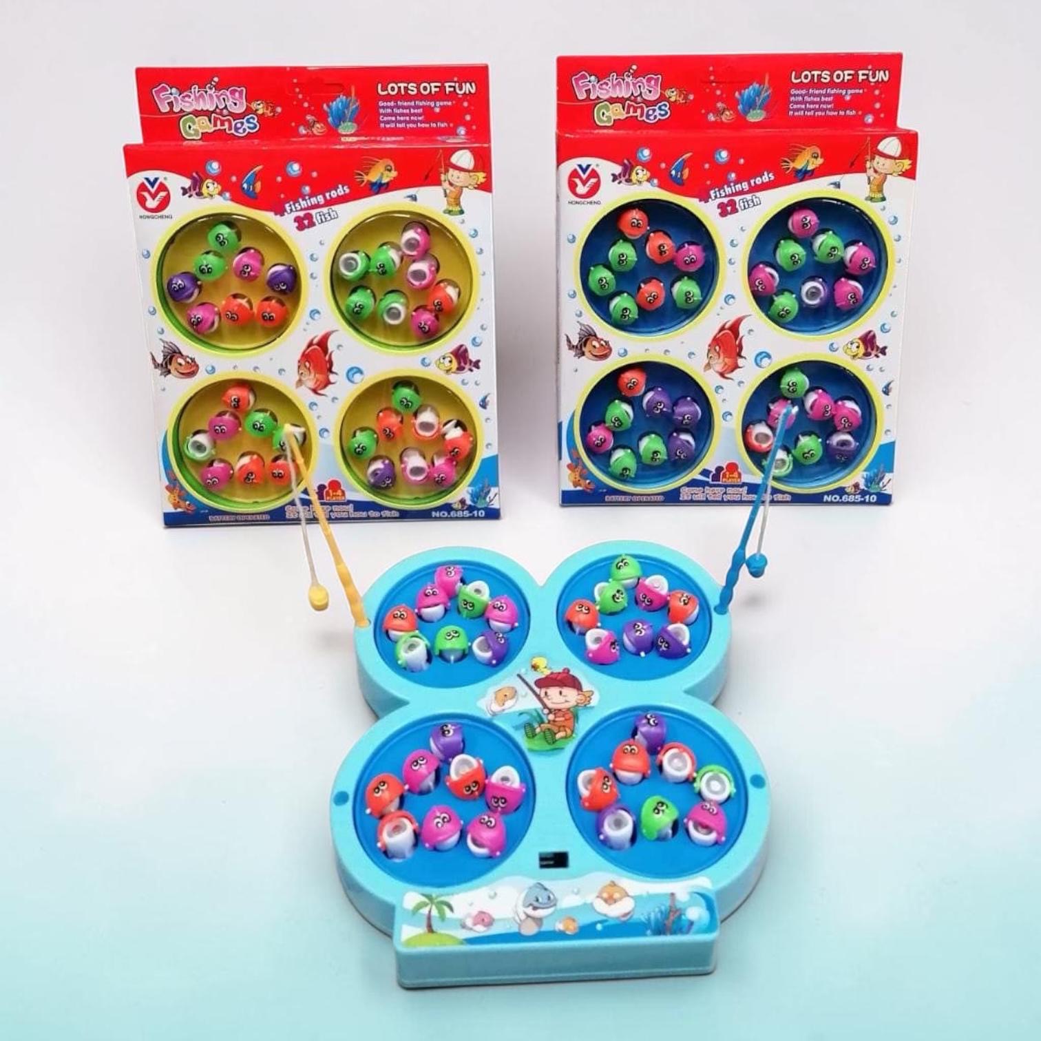 GRA ZRĘCZNOŚCIOWA NA BATERIE ŁAWIENIE RYBEK WĘDKARZ.