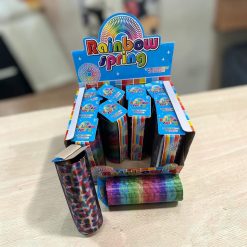 SPRĘŻYNKA KOLOROWA MAGICZNA 15CM GRA DLA DZIECI.