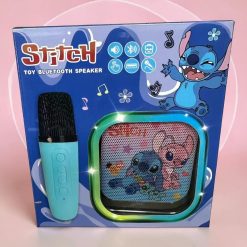 ZESTAW KARAOKE STITCH Z GŁOŚNIKIEM + 1PCS MIKROFONEM.