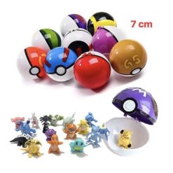 KULA FIGURKA POKEMON 7CM DLA DZIECI.