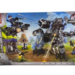 KLOCKI KONSTRUKCYJNE DINOZAUR WORL 438PCS.