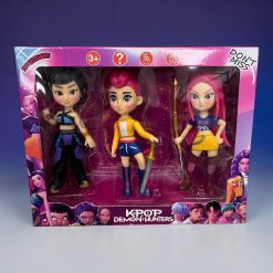 ZESTAW FIGURKI K-POP 3PCS DLA DZIECI.