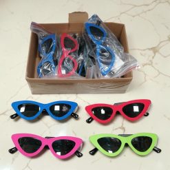 OKULARY ŚWIECĄCE LED ŻALUZJE IMPREZOWE DISCO.