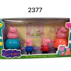 ZESTAW FIGURKI PEPPA PIG 4 SZTUK.