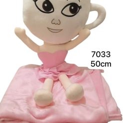 MASKOTKA PODUSZKA Z KOCEM 3W1 50CM.