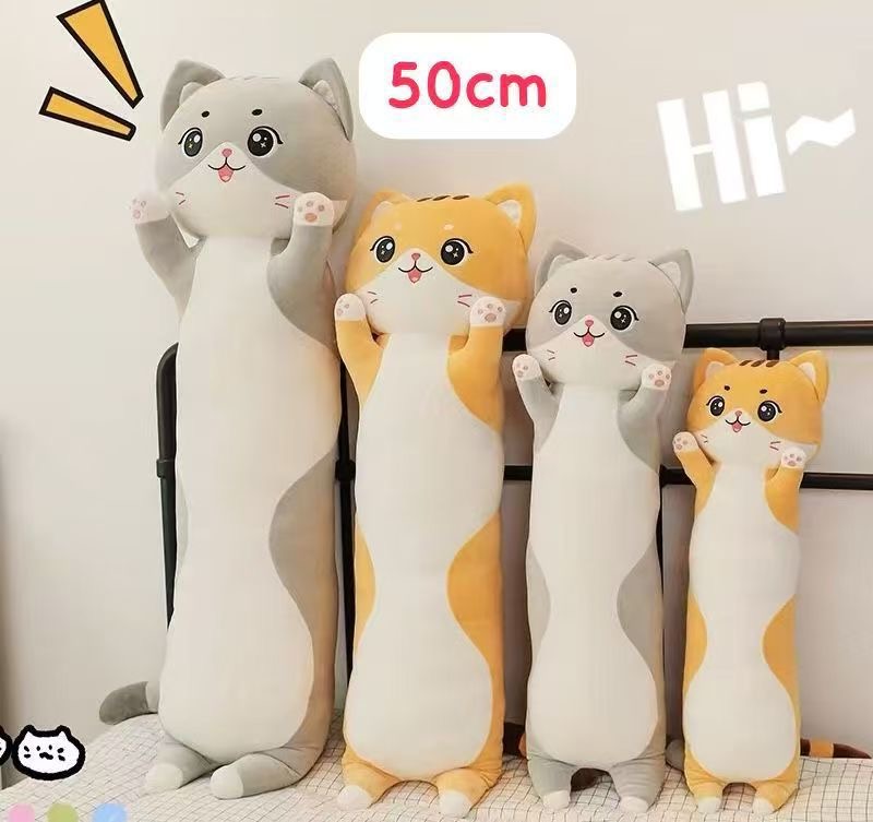 MASKOTKA PLUSZAK KOTY DLA DZIECI 50CM.