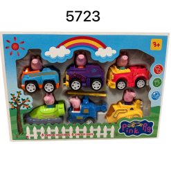 ZESTAW FIGURKI PEPPA PIG 4 SZTUK.