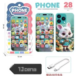 TELEFON Z DŹWIĘKIEM KRÓLIK DLA DZIECI USB.