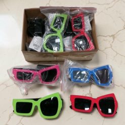 OKULARY ŚWIECĄCE LED ŻALUZJE IMPREZOWE DISCO.