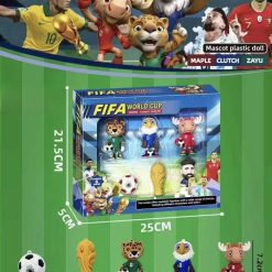 ZESTAW FIGURKI PIŁKARSKIEJ 6PCS DLA DZIECI.