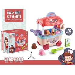 ZESTAW ZABAWKI Z WÓZKIEM DLA DZIECI.