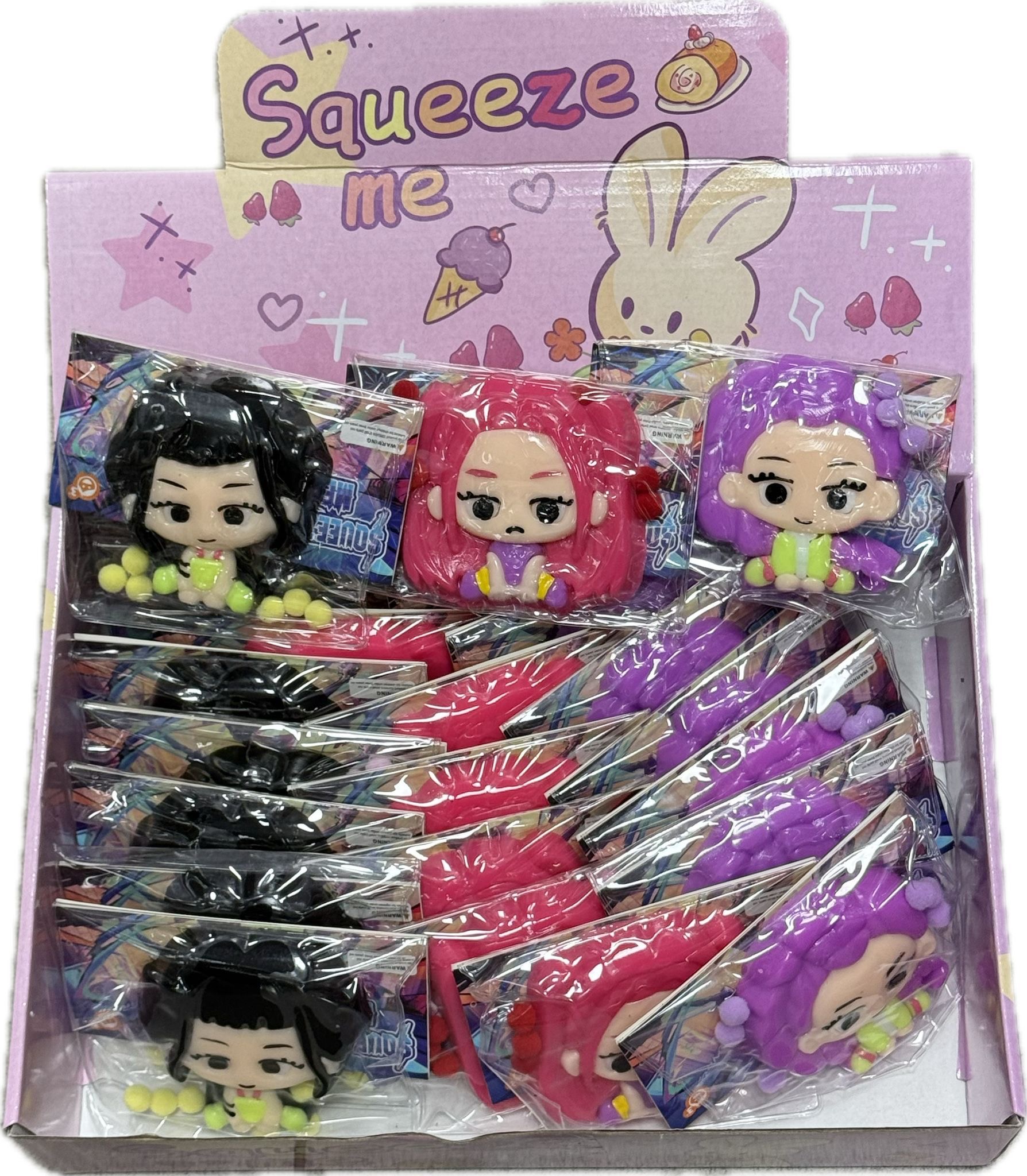 GNIOTKI ANTYSTRESOWY SQUISHY K-POP DLA DZIECI.