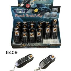 BRELOK PILOT SAMOCHODOWY LATARKA LED RAZI PRĄDEM 2W1.
