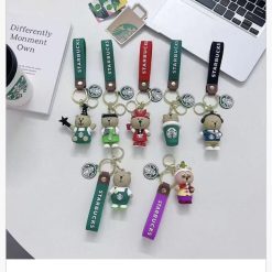 BRELOK FIGURKI GUMOWA CUTE DO KLUCZY.