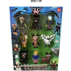 ZESTAW FIGURKI ZOOTOPIA 9PCS DLA DZIECI.