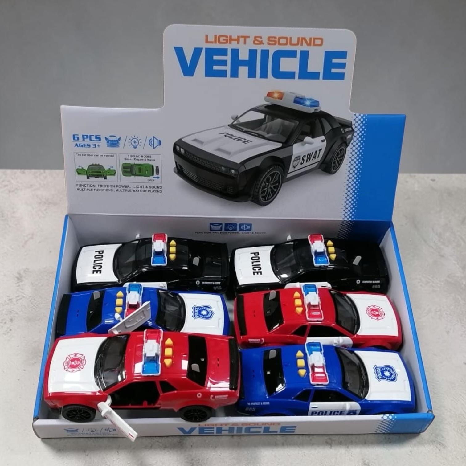 SAMOCHÓD SPORTOWY POLICE ŚWIATŁO DŻWIĘK.