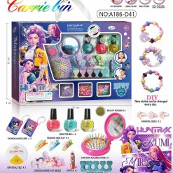 ZESTAW KOSMETYKÓW DO MALOWANIA MAKIJAŻU K-POP HUNTRIX.