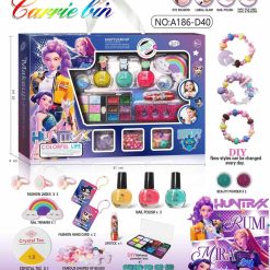 ZESTAW KOSMETYKÓW DO MALOWANIA MAKIJAŻU K-POP HUNTRIX.