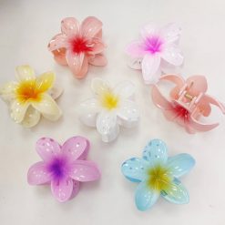 KLAMRA SZCZĘKA SPINKA KWIATY DO WŁOSÓW.