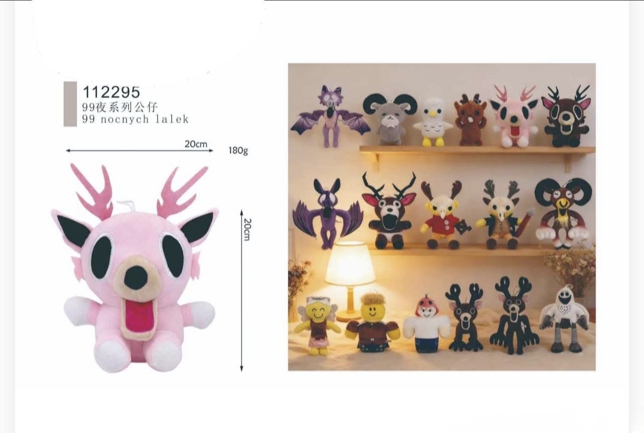 MASKOTKA PLUSZAK STRANGER THINGS DLA DZIECI 20CM.