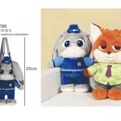 PLECAK MASKOTKA PLUSZAK ZOOTOPIA DLA DZIECI 40CM.