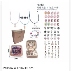 ZESTAW BIŻUTERII BRANSOLETKA K-POP DLA DZIECI.