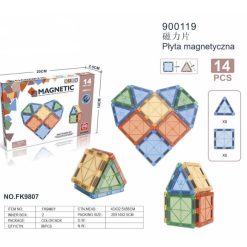 KLOCKI MAGNETYCZNE KONSTRUKCYJNE 14 ELEMENTÓW.