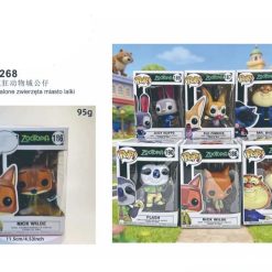 FIGURKI ZOOTOPIA CUTE 15CM DLA DZIECI.