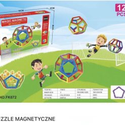PUZZLE MAGNETYCZNE 12PCS DLA DZIECI.