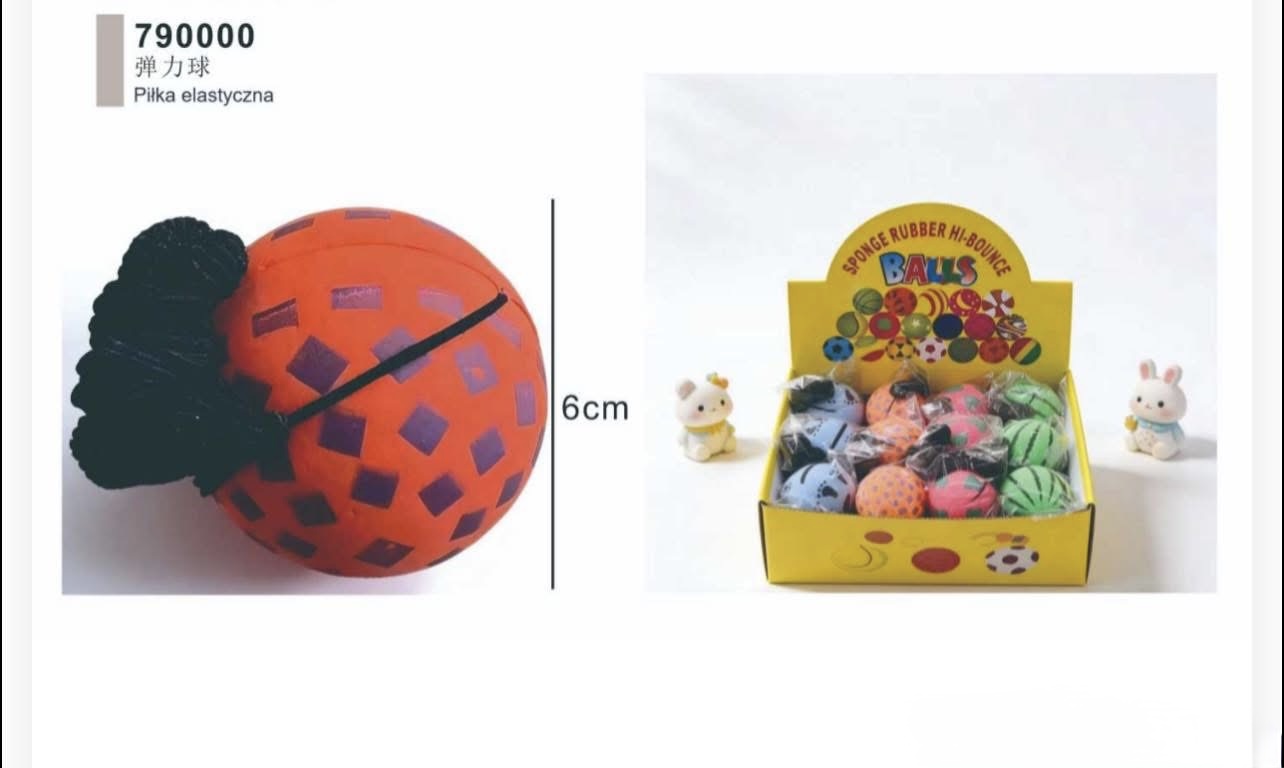 PIŁKA NA GUMCE Z OPASKA ANTYSTRESOWA DLA DZIECI.