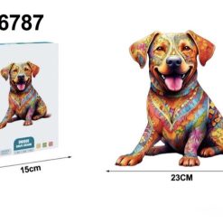 PUZZLE PIES 3D UKŁADANKA 135PCS DLA DZIECI.