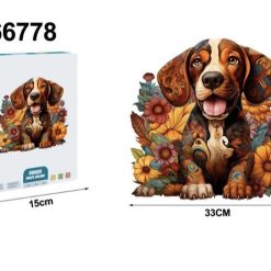 PUZZLE PIES 3D UKŁADANKA 210PCS DLA DZIECI.