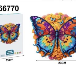 PUZZLE MOTYL 3D UKŁADANKA 135PCS DLA DZIECI.