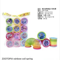 SPRĘŻYNKA KOLOROWA MAGICZNA GRA DLA DZIECI 6CM.