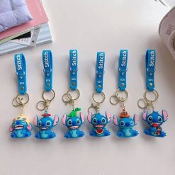 BRELOK FIGURKI GUMOWA STITCH DO KLUCZY.