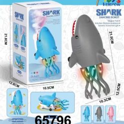 BABY SHARK TAŃCZĄCA INTERAKTYWNA GRA ŚWIECI 20CM.