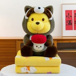 PLUSZOWA MASKOTKA KOC KUBUŚ PUCHATEK 3W1-50CM.