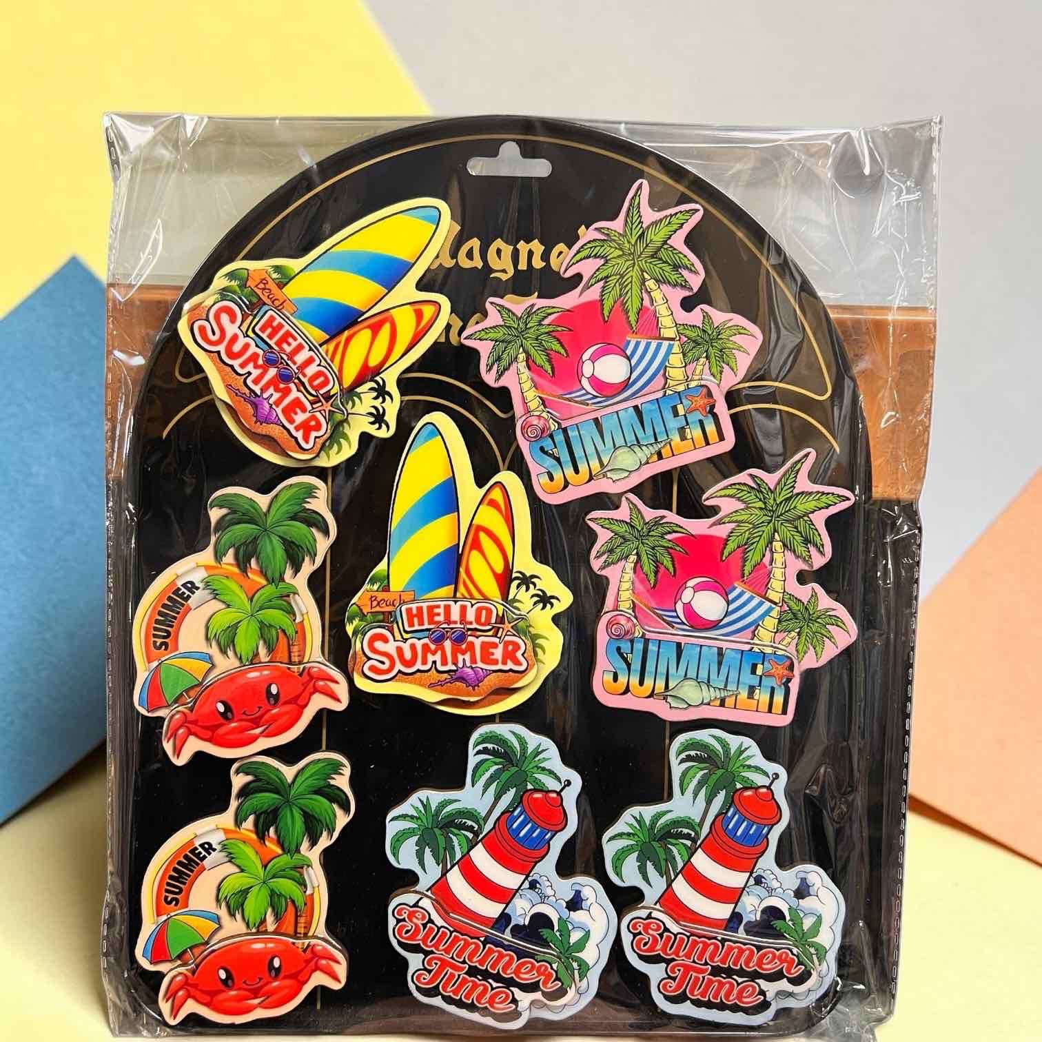 MAGNESY NA LODÓWKĘ DO TABLICY SUMMER.