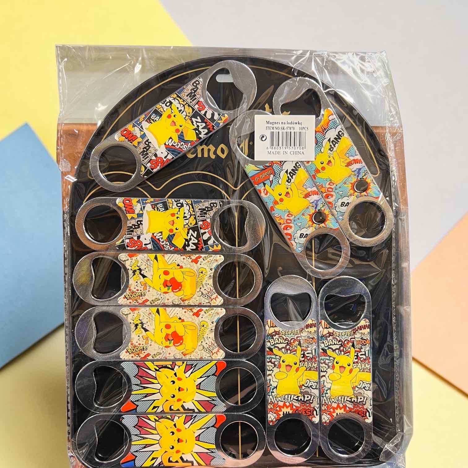 MAGNESY NA LODÓWKĘ Z OTWIERACZ DO BUTELKI.