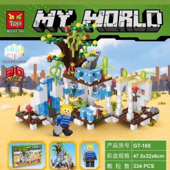 KLOCKI KONSTRUKCYJNE MYWORLD 334 ELEMENTÓW.